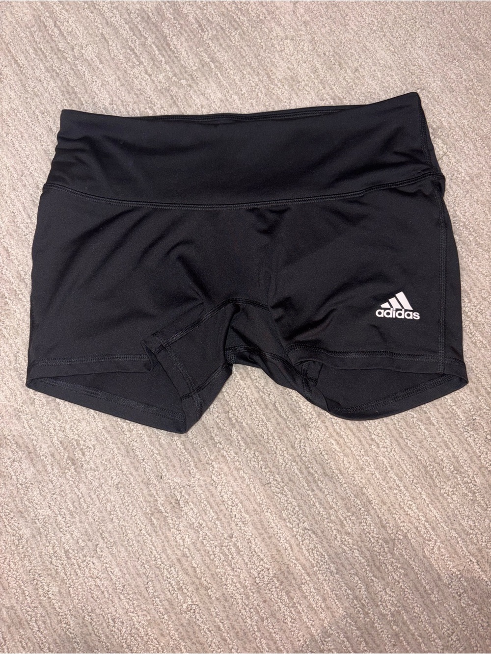 adidas Women's Black Athletic Performance Shorts